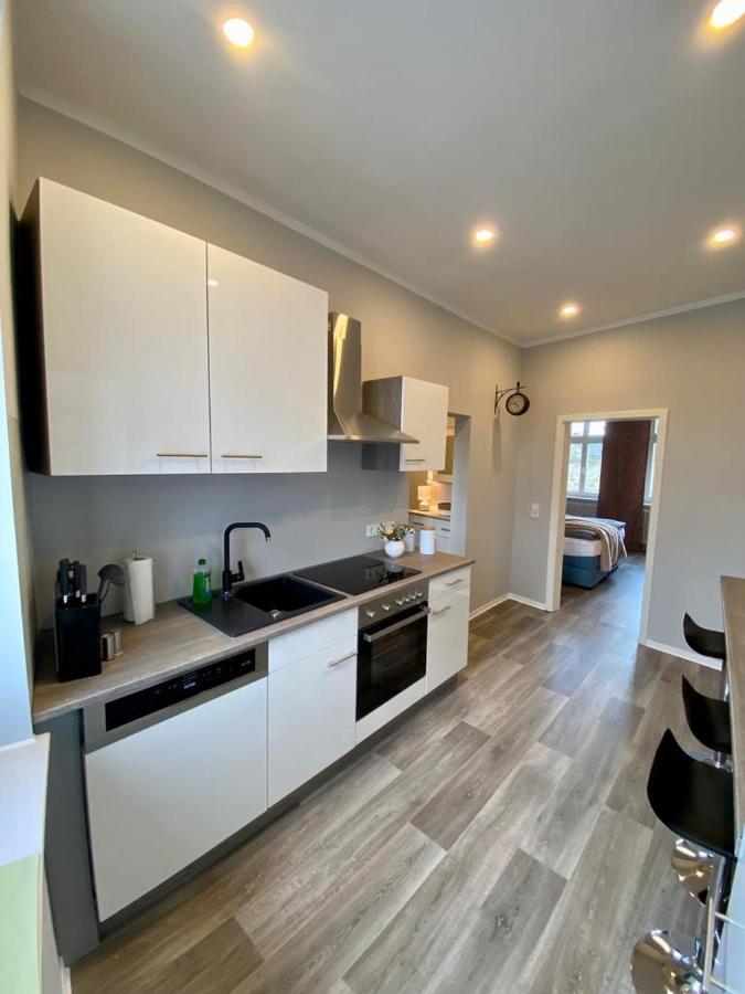 Fewo Otto- Sanierte Ferienwohnung Im Einzeldenkmal Quedlinburg Exteriör bild